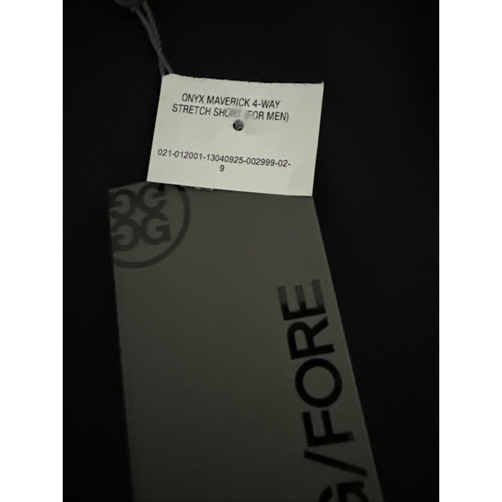 G/Fore Performance Fabric 4-Way Stretch Maverick Shorts NWT Men's 40 Black Onyx - Picture 3 of 8